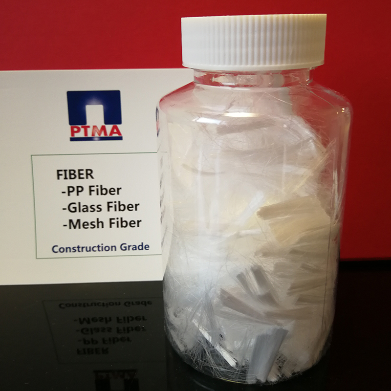 Polypropylene Fiber PP Monofilament Fiber in Mortar Admixtures